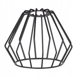KLOSZ Z DRUTU DIAMENT BRYLANT DO LAMPY METALOWY