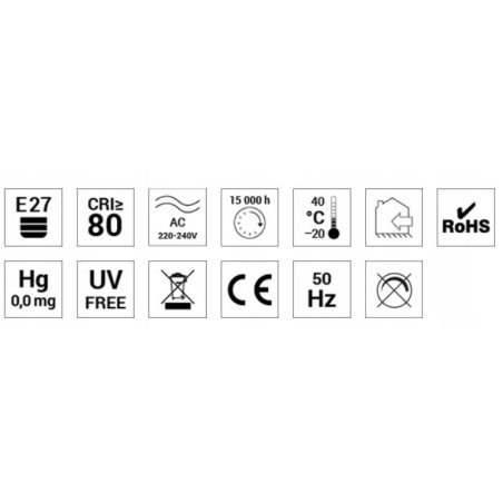ŻARÓWKA LED E27 800 lm 7W Mała ozdobna JASNA ŻARÓWKA ŻARÓWKA LED E27 800 lm 7W Mała ozdobna JASNA ŻARÓWKA