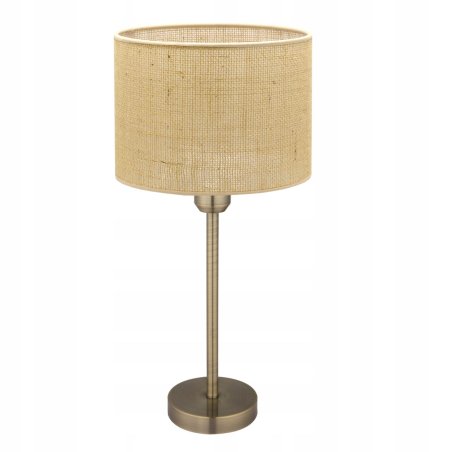 LAMPKA STOŁOWA NOCNA PODSTAWA LAMPKI NOCNEJ E27 Satyna Patyna