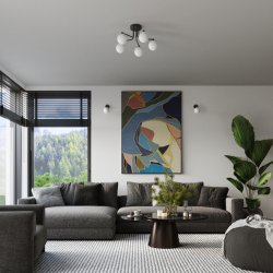 Kinkiet ASTRAL 1 czarny