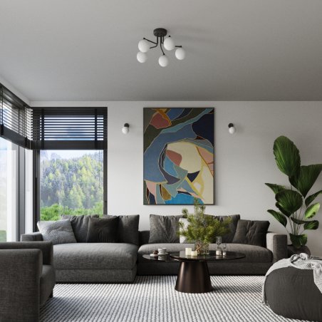 Kinkiet ASTRAL 1 czarny