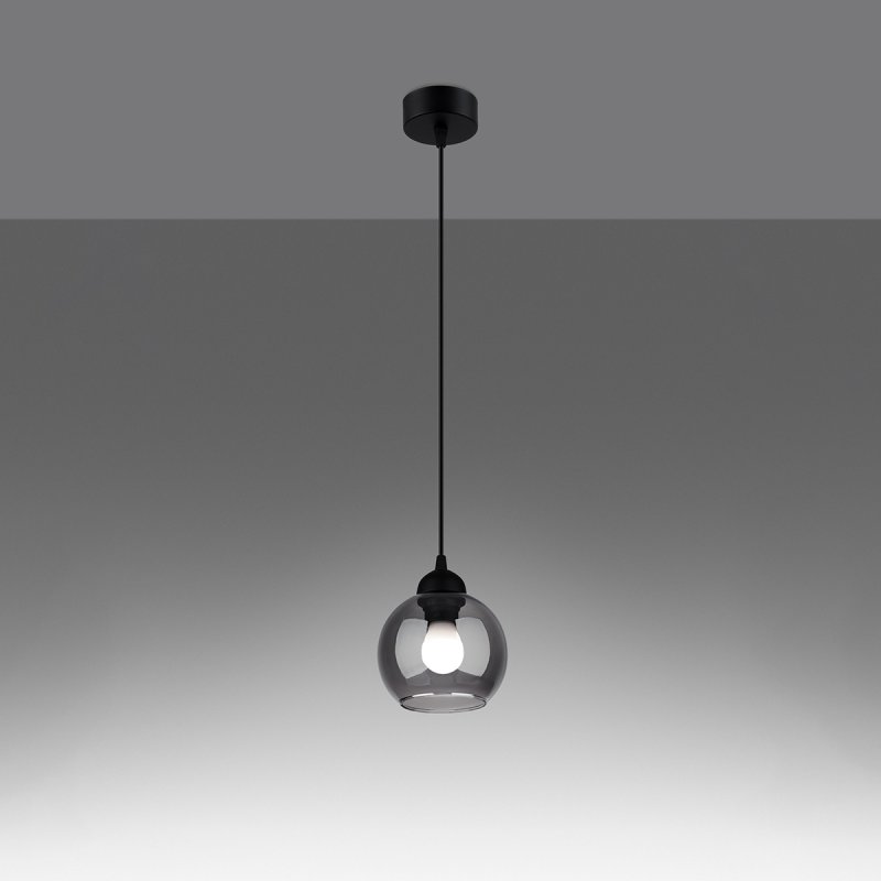 Lampa wisząca ALINO 1 czarna