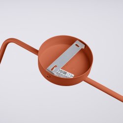 Kinkiet NOX ochra czerwona