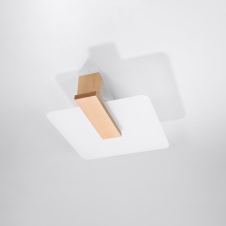 Plafon LAPPO naturlane drewno