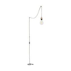 Clarte Wood Lampa Wisząca 1xE27 Max.60W Czarny/Dąb Olejowany/Czarny