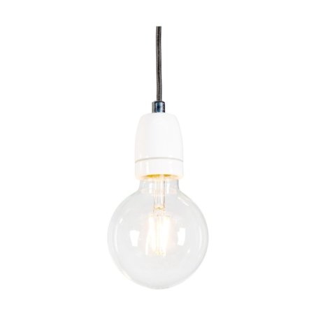 Porcia Lampa Wisząca 3xE27 Max.60W Biały/Antracyt
