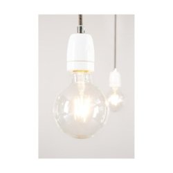 Porcia Lampa Wisząca 7xE27 Max.60W Biały/Antracyt