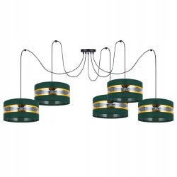 LAMPA SUFITOWA WISZĄCA ŻYRANDOL GLAMOUR NAD STÓŁ
