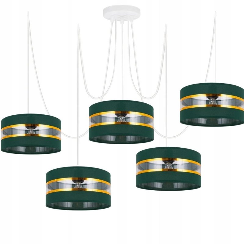 LAMPA SUFITOWA WISZĄCA ŻYRANDOL GLAMOUR NAD STÓŁ