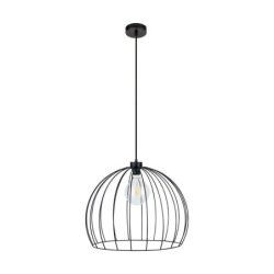 Coop Lampa Wisząca 1xE27 Max.60W Czarny/Czarny