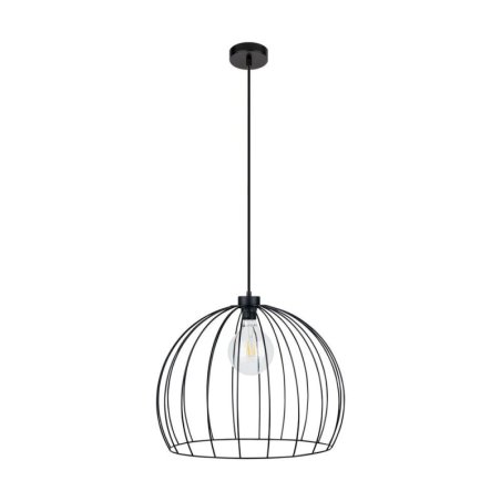 Coop Lampa Wisząca 1xE27 Max.60W Czarny/Czarny