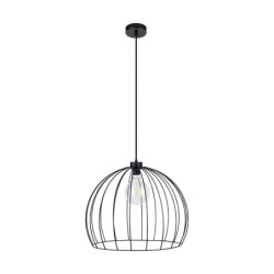 Coop Lampa Wisząca 1xE27 Max.60W Czarny/Czarny