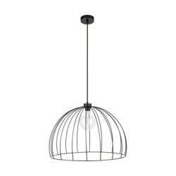 Coop Lampa Wisząca 1xE27 Max.60W Czarny/Czarny