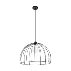 Coop Lampa Wisząca 1xE27 Max.60W Czarny/Czarny