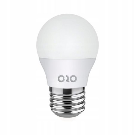 KOMPLET ŻARÓWEK LED E27 G45 5W CIEPŁE X 10 SZTUK