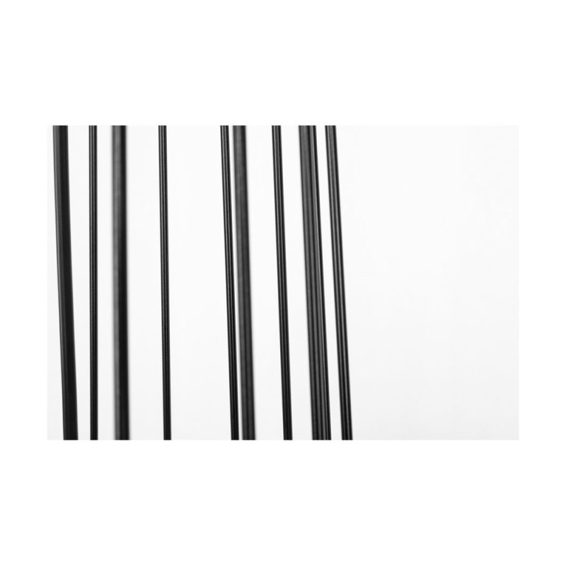 Swan Lampa Podłogowa 1xE27 Max.60W Czarny/Czarny PVC/Biały