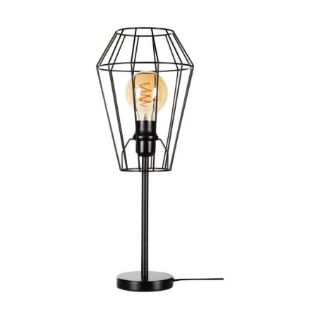 Endorfina Lampa Stołowa 1xE27 Max.25W Czarny