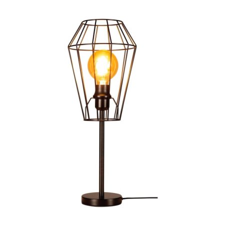 Endorfina Lampa Stołowa 1xE27 Max.25W Czarny