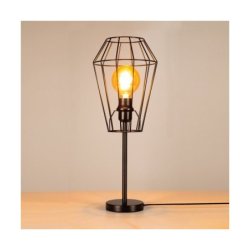 Endorfina Lampa Stołowa 1xE27 Max.25W Czarny