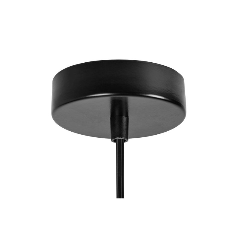 Casa Rina Lampa Wisząca 1xE27 Max.60W Czarny/Czarny PVC