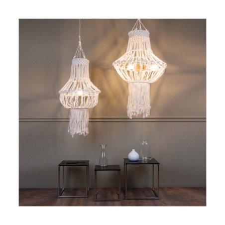 Samba Lampa Wisząca 3xE27 Max.15W LED Dąb Olejowany/Kremowy