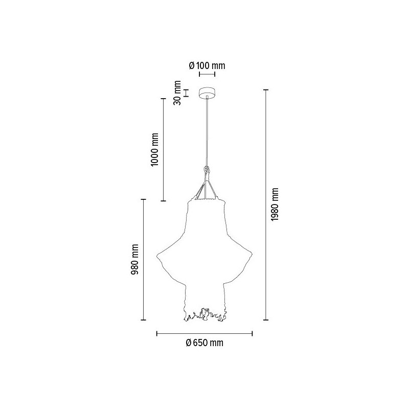 Samba Lampa Wisząca 3xE27 Max.15W LED Dąb Olejowany/Kremowy