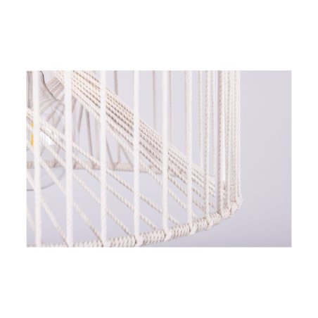 Reve Lampa Wisząca 1xE27 Max.15W LED Dąb Olejowany/Kremowy