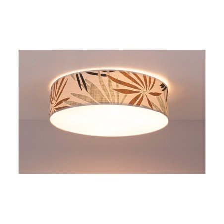 Hoja Lampa Sufitowa 4xE27 Max.25W Multikolor/Biały