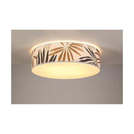 Hoja Lampa Sufitowa 4xE27 Max.25W Multikolor/Biały