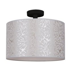 Mateo Lampa Sufitowa 1xE27 Max.60W Czarny/Beżow/Biały