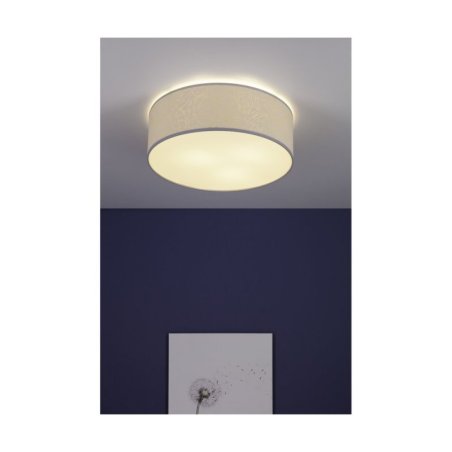 Mateo Lampa Sufitowa 3xE27 Max.25W Biały/Beżowy