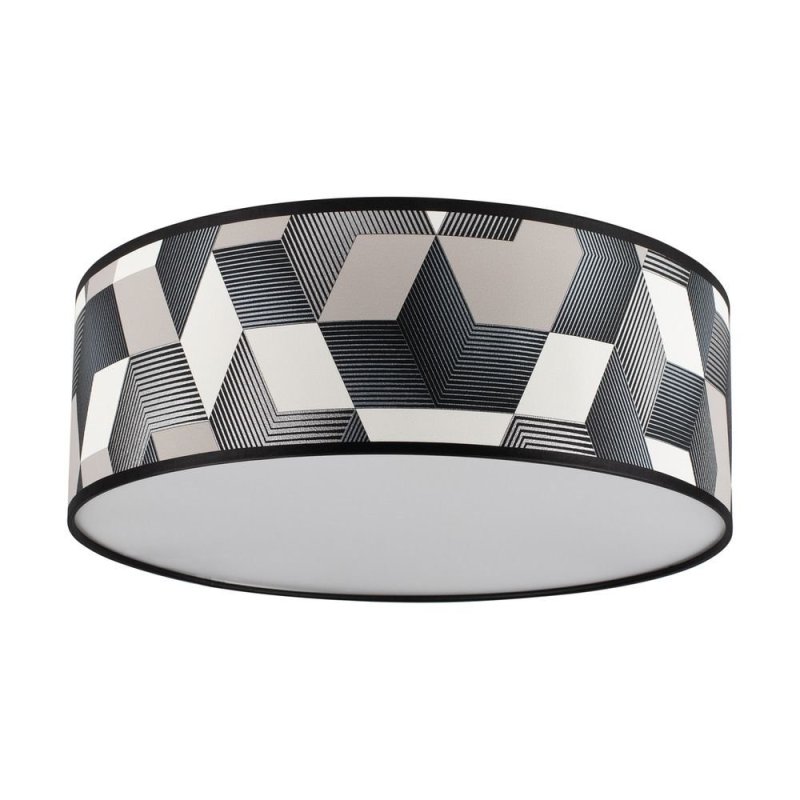 Espacio Lampa Sufitowa 3xE27 Max.25W Biały/Multikolor/Biały