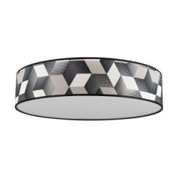 Espacio Lampa Sufitowa 4xE27 Max.25W Biały/Multikolor/Biały