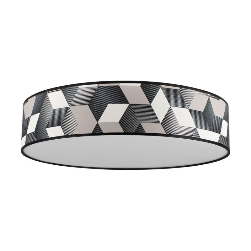 Espacio Lampa Sufitowa 4xE27 Max.25W Biały/Multikolor/Biały