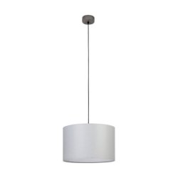 Grey Lampa Wisząca 1xE27 60W Sosna Bejcowana Szara/Czarny/Szary