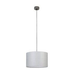 Grey Lampa Wisząca 1xE27 60W Sosna Bejcowana Szara/Czarny/Szary
