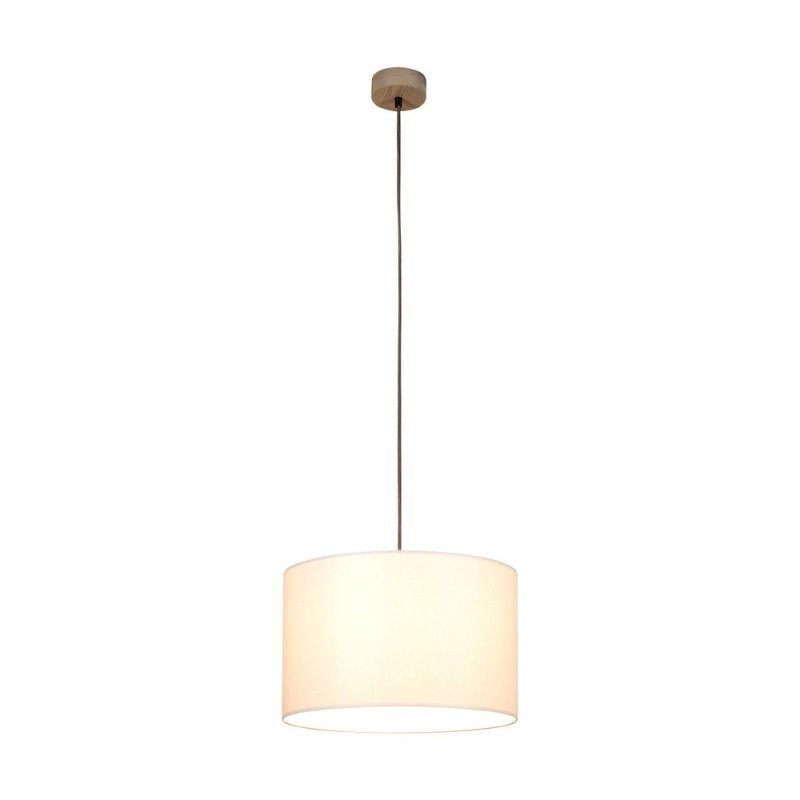 Grey Lampa Wisząca 1xE27 60W Sosna Bejcowana Szara/Czarny/Szary