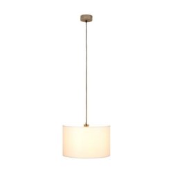 Grey Lampa Wisząca 1xE27 60W Sosna Bejcowana Szara/Czarny/Szary