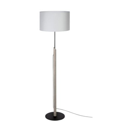 Colette Grey Lampa Podłogowa 1xE27 Max.60W Czarny/Sosna Bejcowana Szara/Czarny/Szary