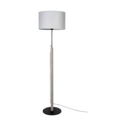 Colette Grey Lampa Podłogowa 1xE27 Max.60W Czarny/Sosna Bejcowana Szara/Czarny/Szary