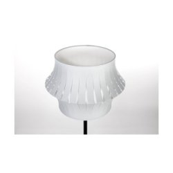 Lotus Lampa Stołowa 1xE27 Max.40W Czarny/Czarny PVC/Szary