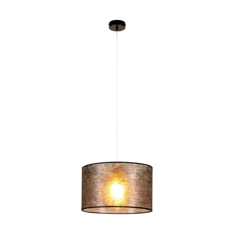 Nevoa Lampa Wisząca 1xE27 Max.60W Czarny/Transparentny PVC/Czarny