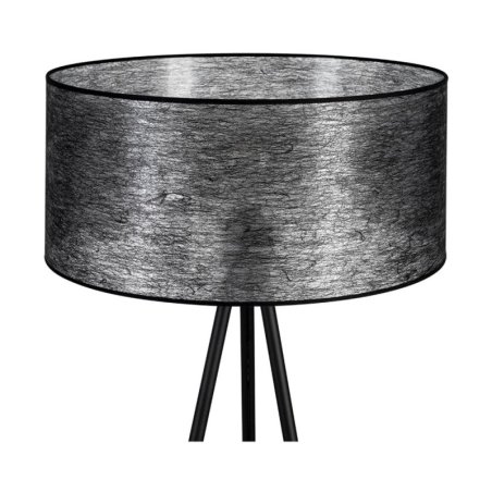 Nevoa Lampa Podłogowa 1xE27 Max.40W Czarny/Czarny