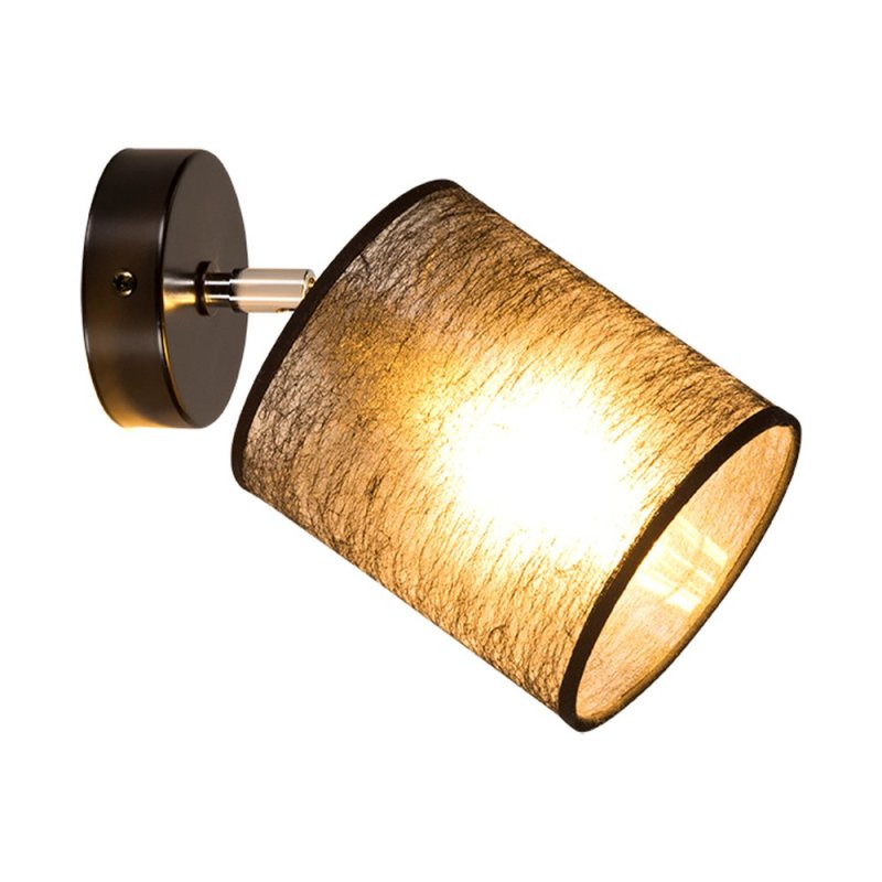 Nevoa Kinkiet 1xE27 Max.25W Czarny/Chrom/Czarny