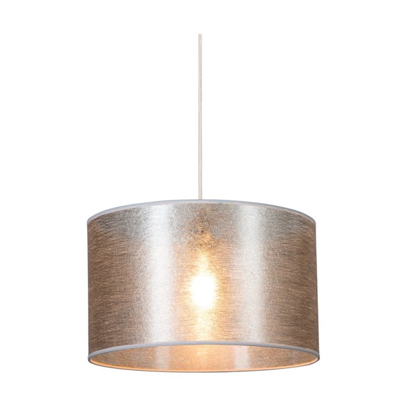 Nevoa Lampa Wisząca 1xE27 Max.60W Czarny/Transparentny PVC/Srebrny