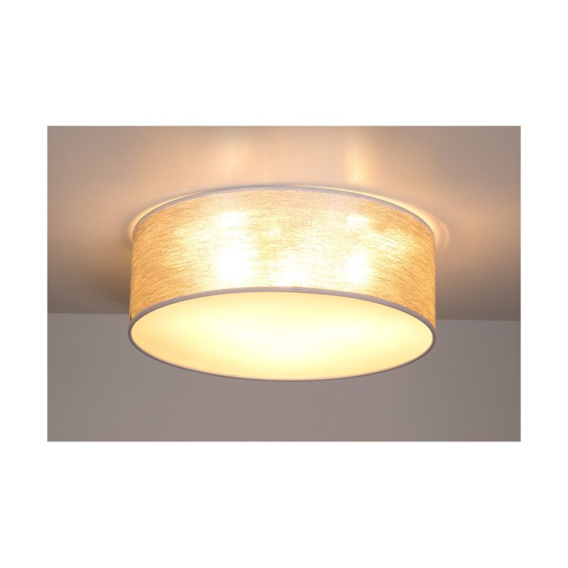 Nevoa Lampa Sufitowa 3xE27 Max.25W Biały/Srebrny