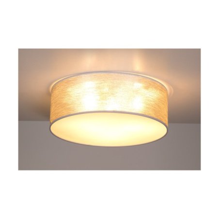 Nevoa Lampa Sufitowa 3xE27 Max.25W Biały/Srebrny