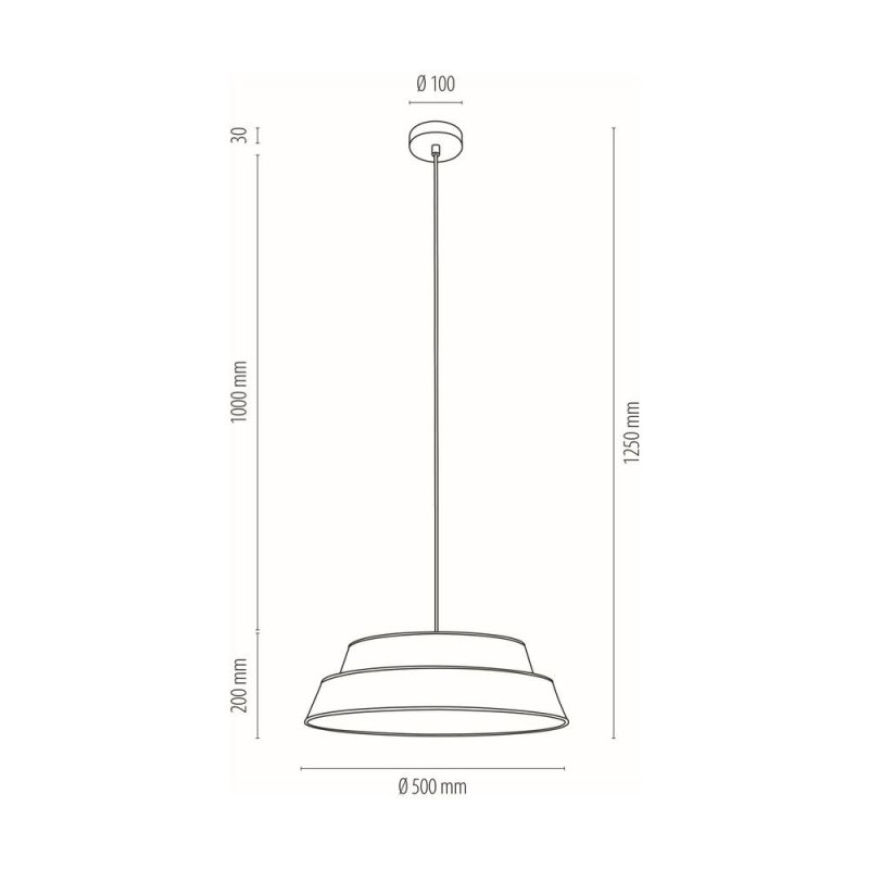 Nevoa Lampa Wisząca 1xE27 Max.60W Czarny/Transparentny PVC/Srebrny-Czarny