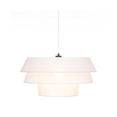 Amar Lampa Wisząca 1xE27 Max.60W Czarny/Transparentny PVC/Biały