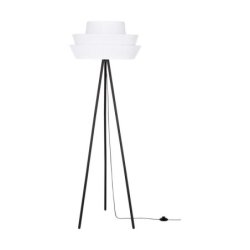 Amar Lampa Podłogowa 1xE27 Max.40W Czarny/Biały